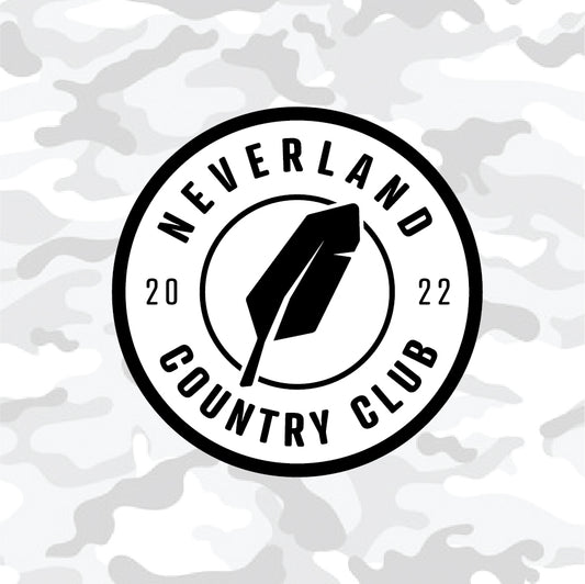 NVRLND - White Camo Rope Hat