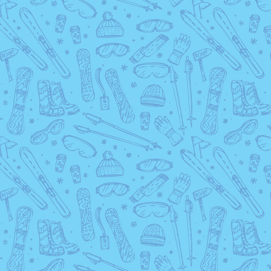 NVRLND - Men's Polo - Hittin' the Slopes