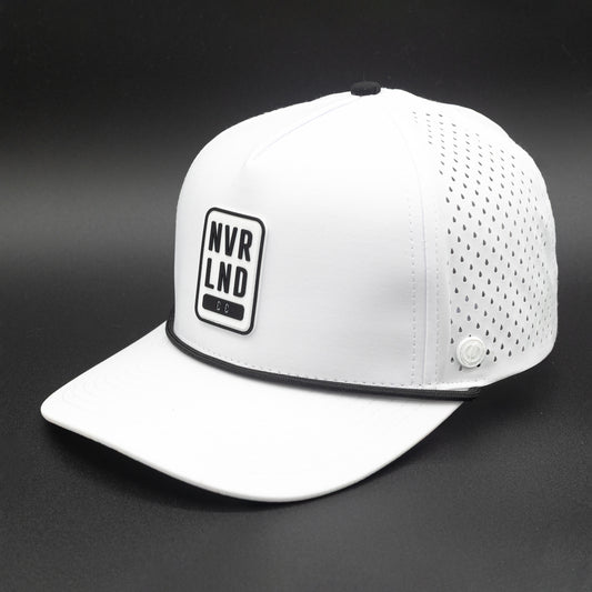 NVRLND - Stacked Rope Hat White