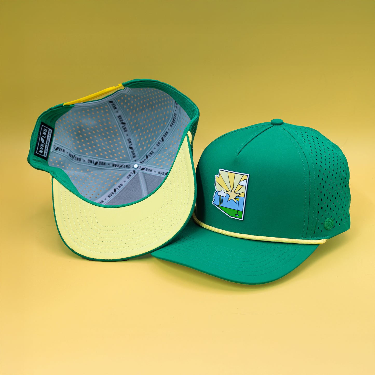 NVRLND - Home State Rope Hat Green