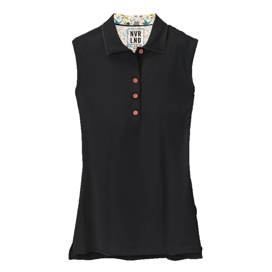 NVRLND - Women's Sleeveless Polo - Fairway Jerry