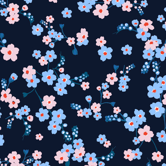 NVRLND - Men's Polo - Pansy Solid