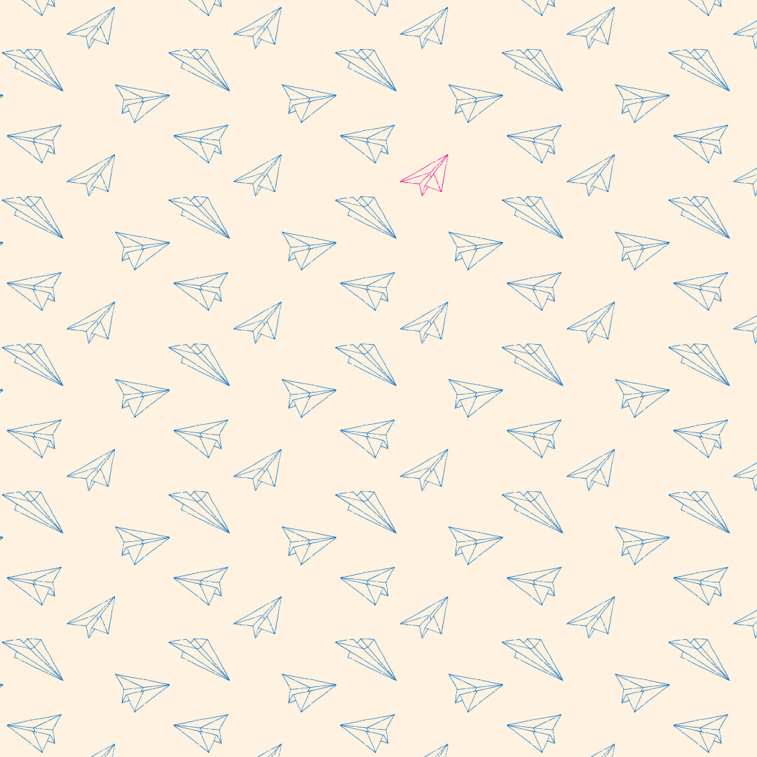 NVRLND - Men's Polo - Paper Planes