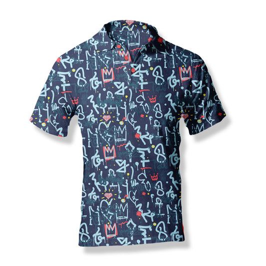 NVRLND - Men's Polo - Tagged