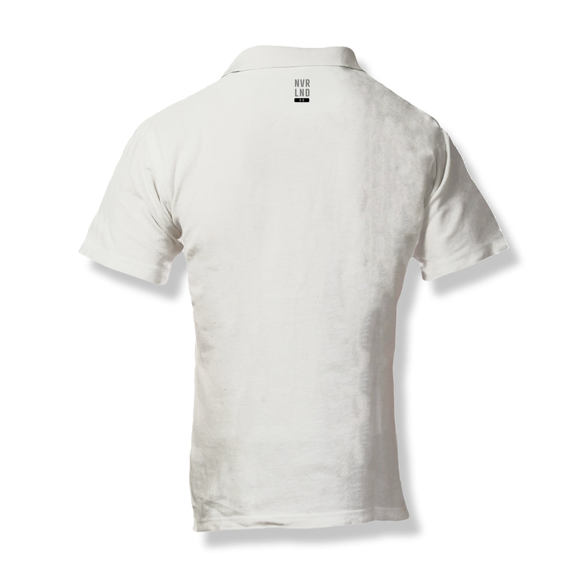 NVRLND - Men's Polo - White Solid