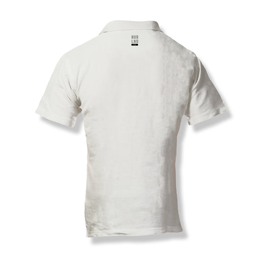 NVRLND - Men's Polo - White Solid