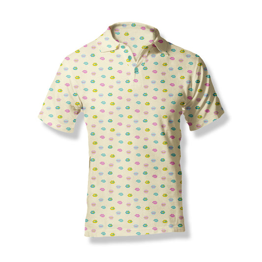 NVRLND - Men's Polo - Talk Birdie to Me