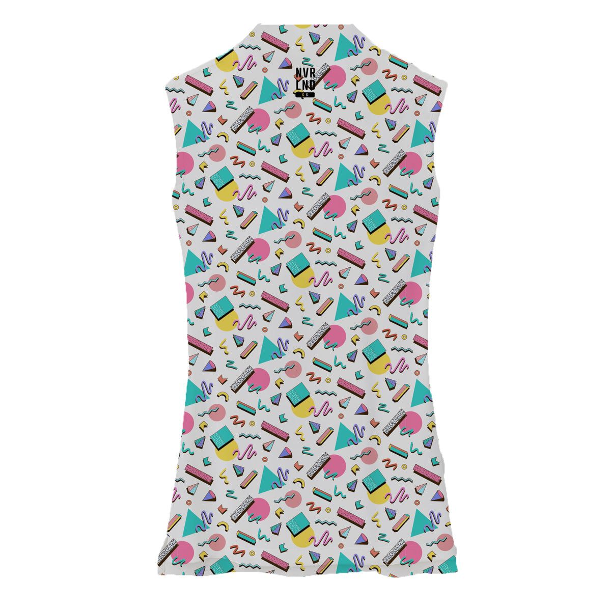 NVRLND - Women's Sleeveless Polo - Later Preppy