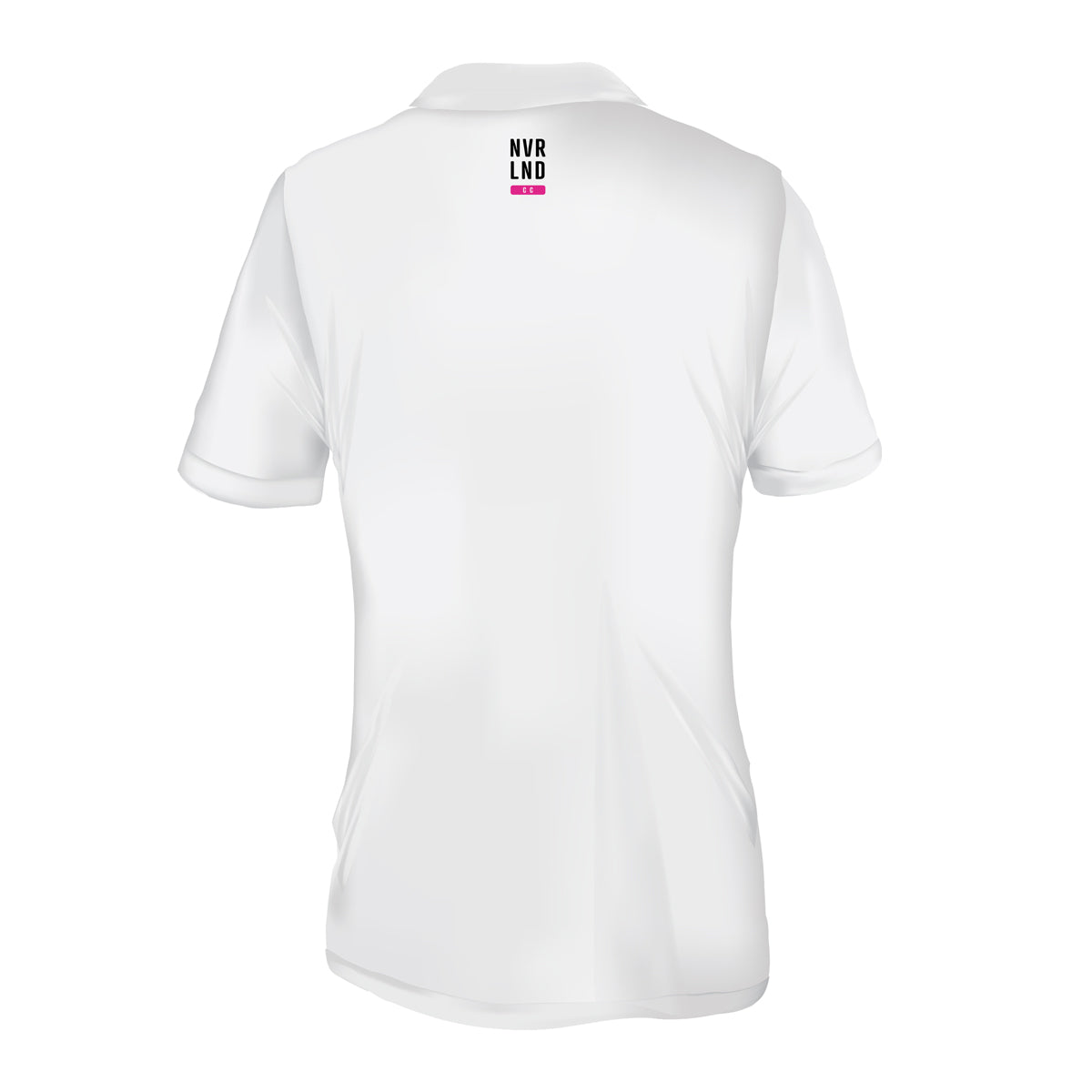 NVRLND - Women's Polo - Solid Pink Prick