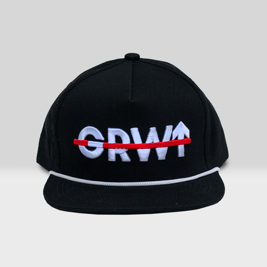 Snapback Retro Rope Hat - Never Grow Up