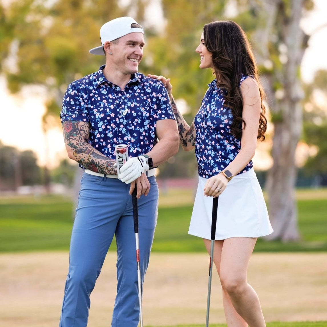 NVRLND - Women's Sleeveless Polo - Pansy 2.0