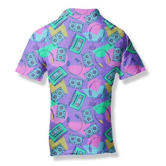 NVRLND - Men's Polo - Saved By The Ball