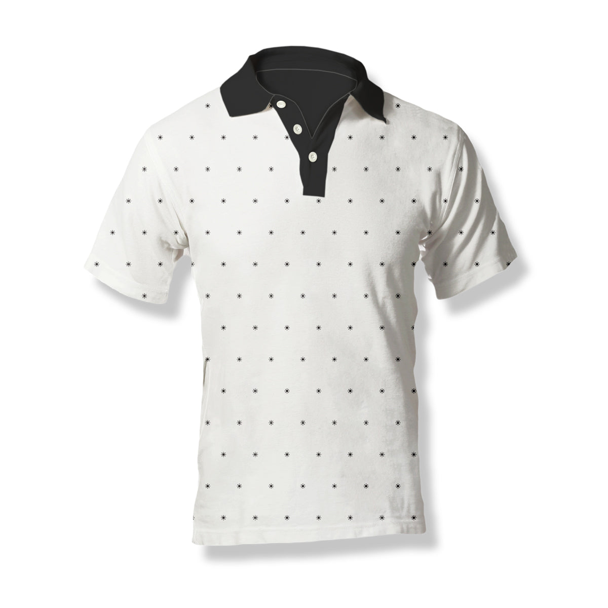 MEN'S POLO - BLACK HOLE SUN