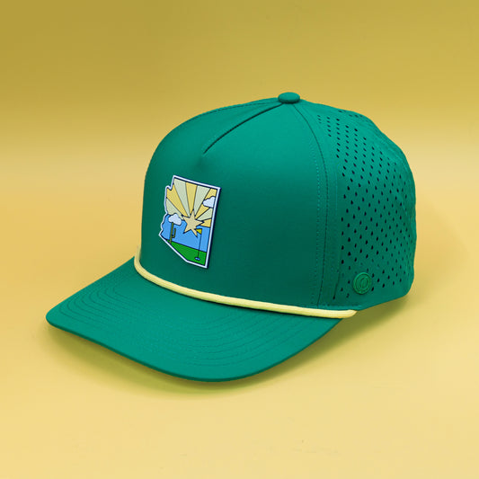 NVRLND - Home State Rope Hat Green