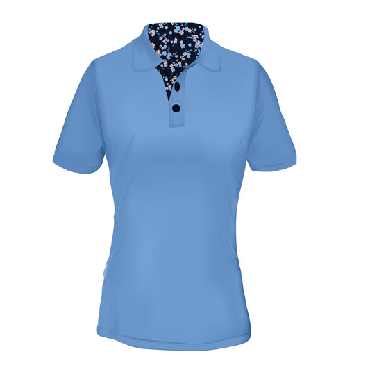 Women's Polo - Solid Pansy 2.0